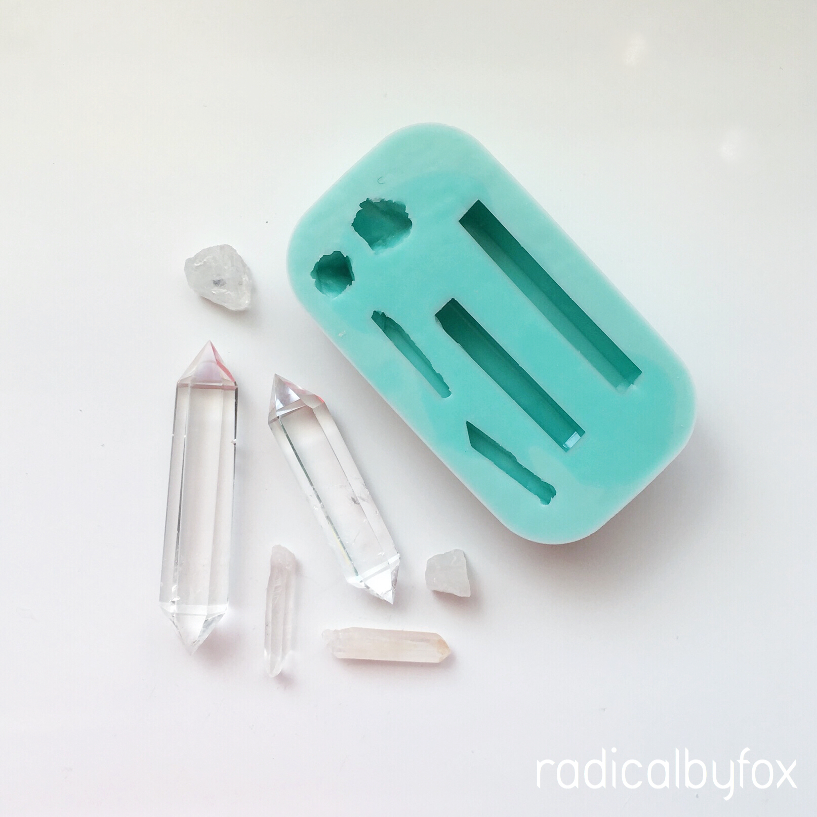 Crystal Point Silicone Mold