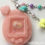 Thumbnail: Kawaii Rilakkuma Keychain, Pink Bag Charm, Resin Tamagotchi