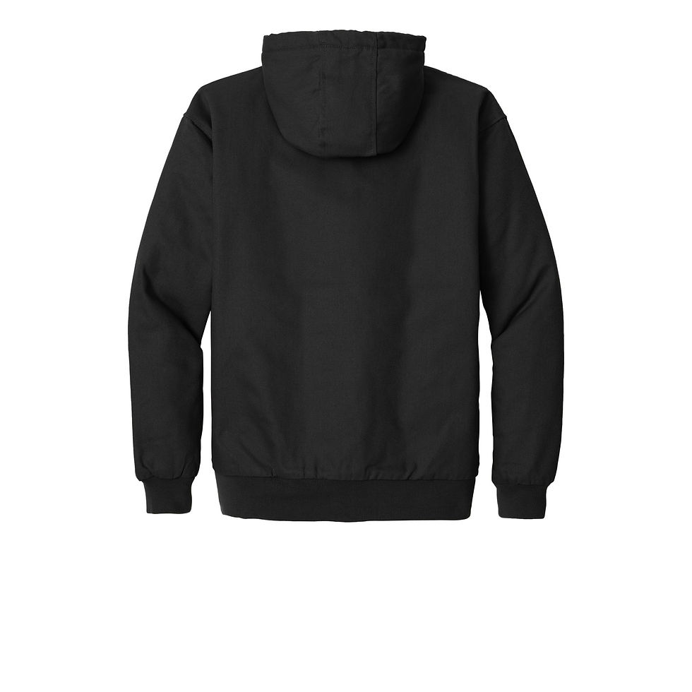 Thumbnail: TMP Logo Duck Cloth Hooded Work Jacket