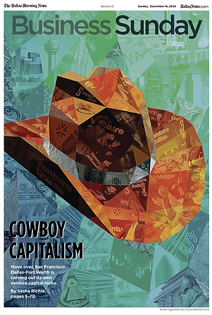 Cowboy Capitalism Cover - Dallas Morning News