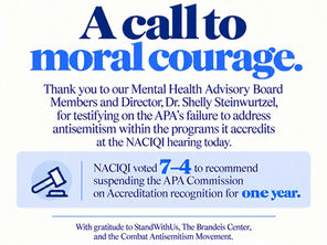 NACIQI voted 7–4 to recommend suspending the APA CoA recognition for one year.