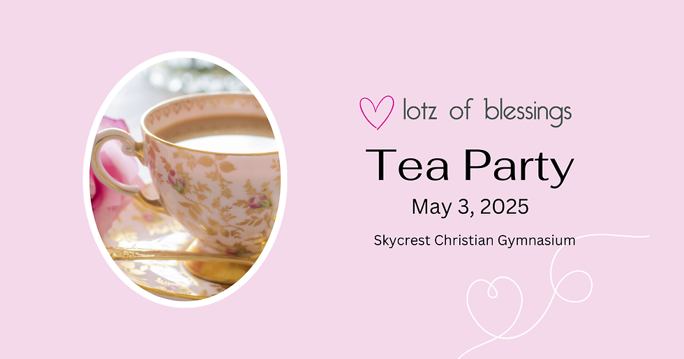 Tea Party Fundraiser