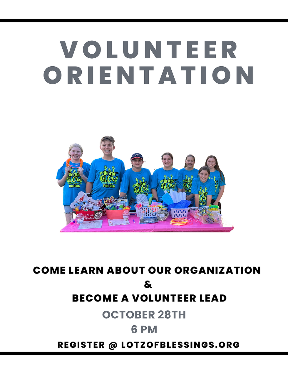 Volunteer Orientation