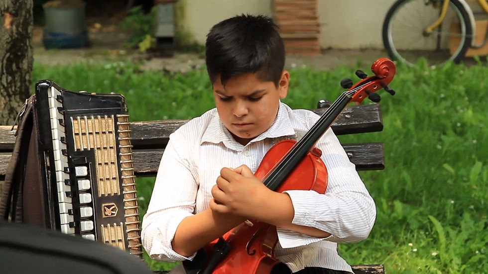 Mali Dragan i violina, iz filma