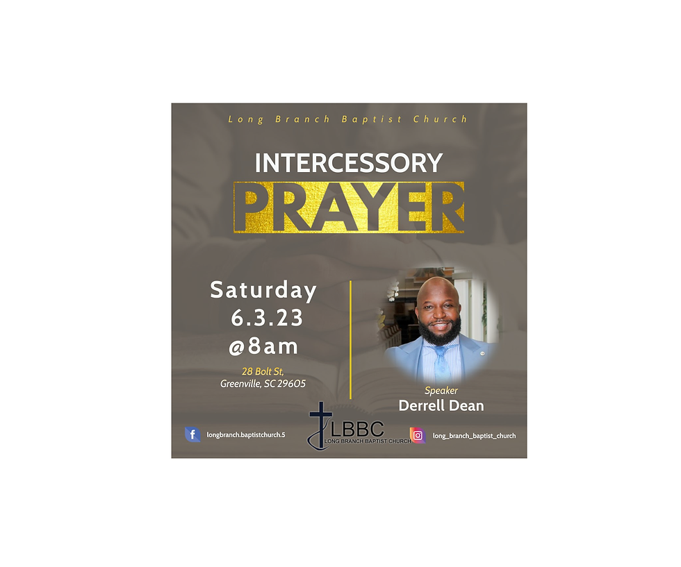 Intercessory Prayer