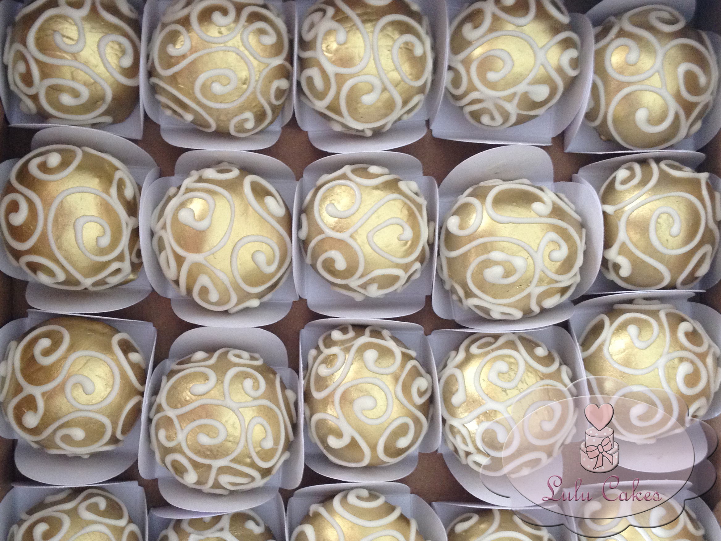 Trufas douradas