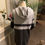 Thumbnail: Open front Cardigan with pockets and a hood!