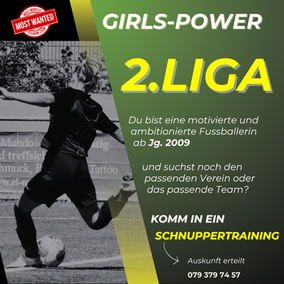 Ambitionierte Spielerinnen!