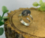 Miniatura: Anel em prata com ouro e Grafite