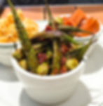 Charred Okra