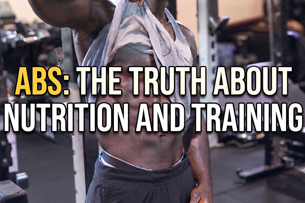 Abs: The Truth About Nutrition and Training