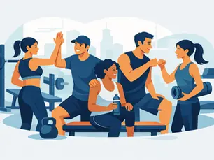 An Example of a Supportive Gym Community