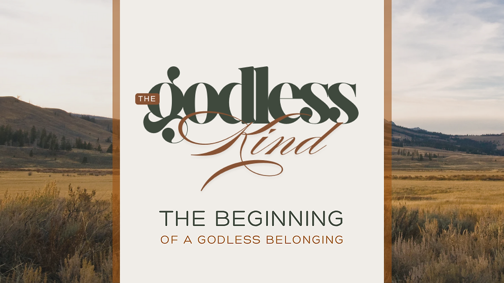 Landscape: The Beginning of a Godless Life