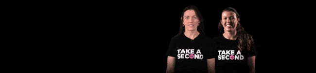 Take A Sec banner