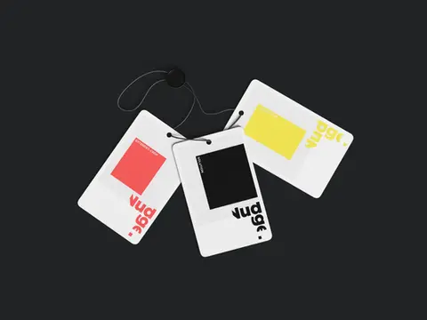 three cards with the word Nudge on them
