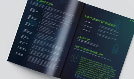 a book is open to a page that says curriculum