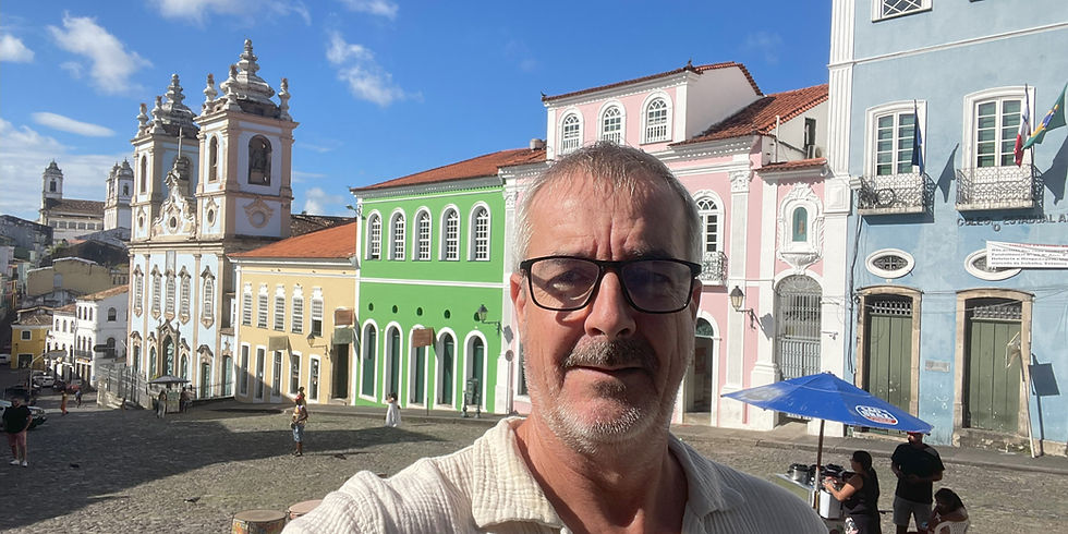Markus Frenzel, Stringer, Tourguide und Hotelier in Salvador da Bahia, Brasilien