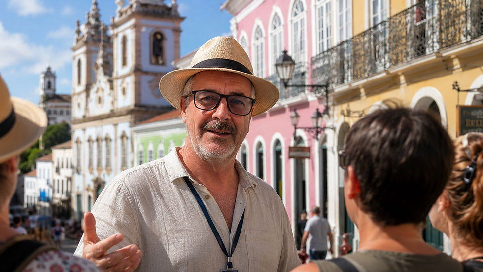 Stadtführung in Salvador da Bahia.