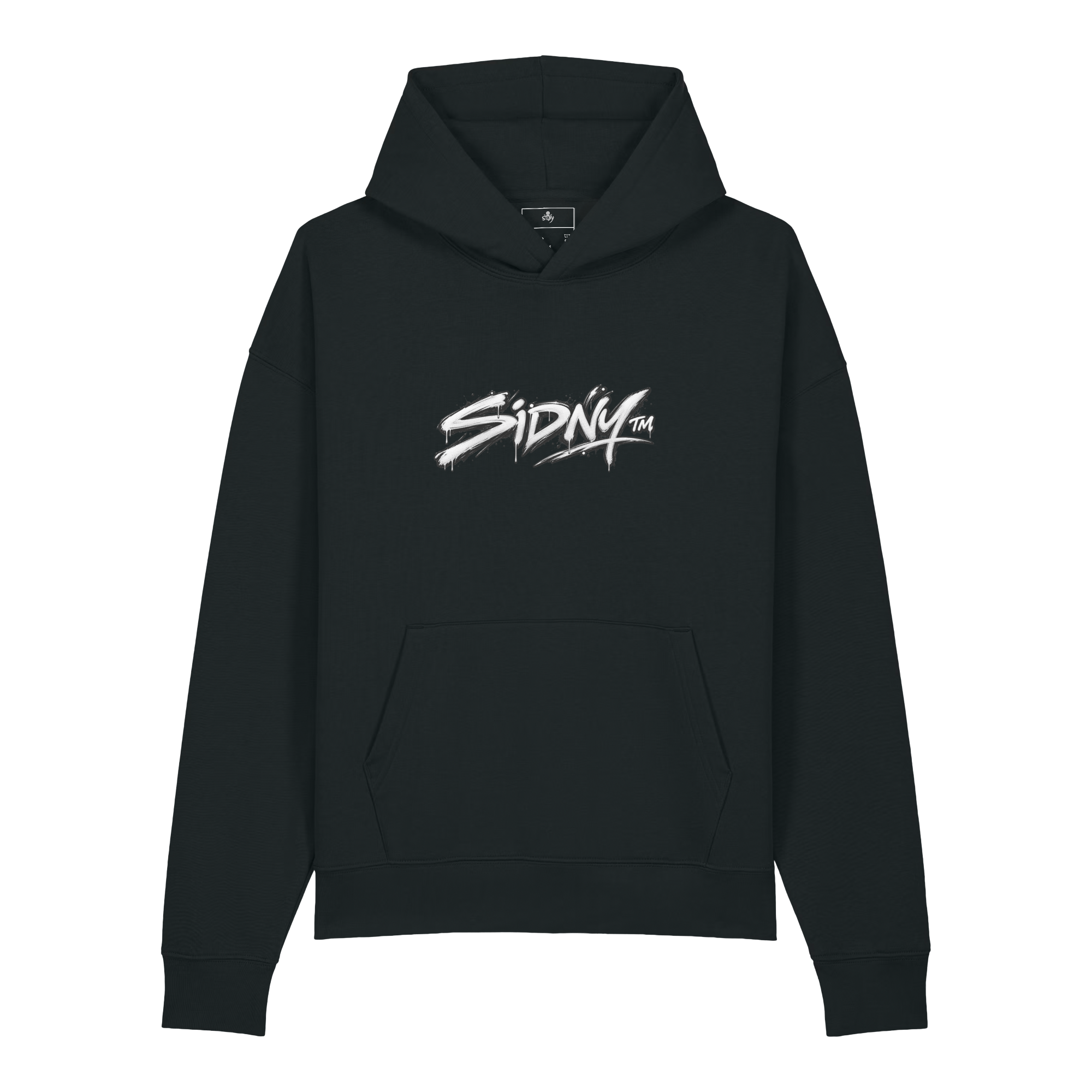 Black Graffiti Hoodie