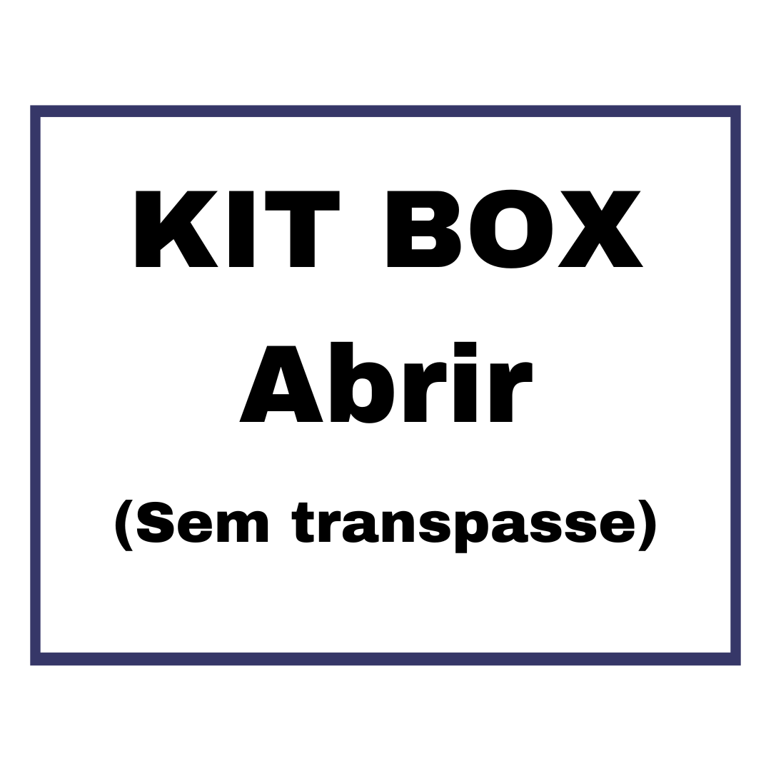 Kit Box de Abrir - (sem transpasse)