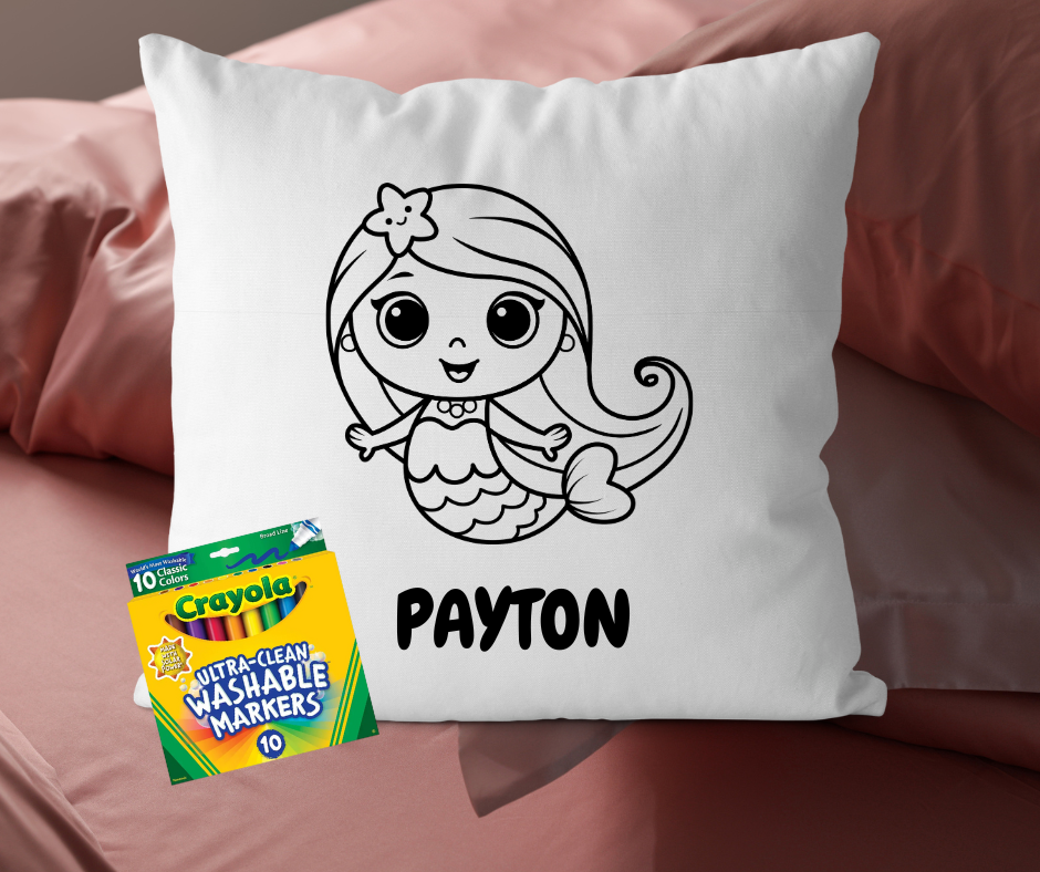 Thumbnail: Re-usable Colouring Pillows