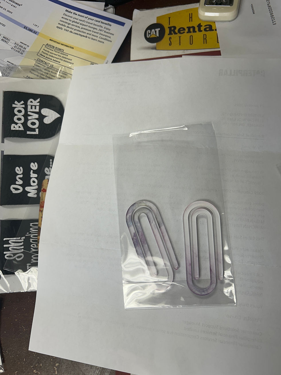 Thumbnail: Jumbo Bookmark Paperclip |  2pk