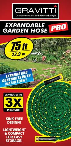 Gravitti Expandable Garden Hose