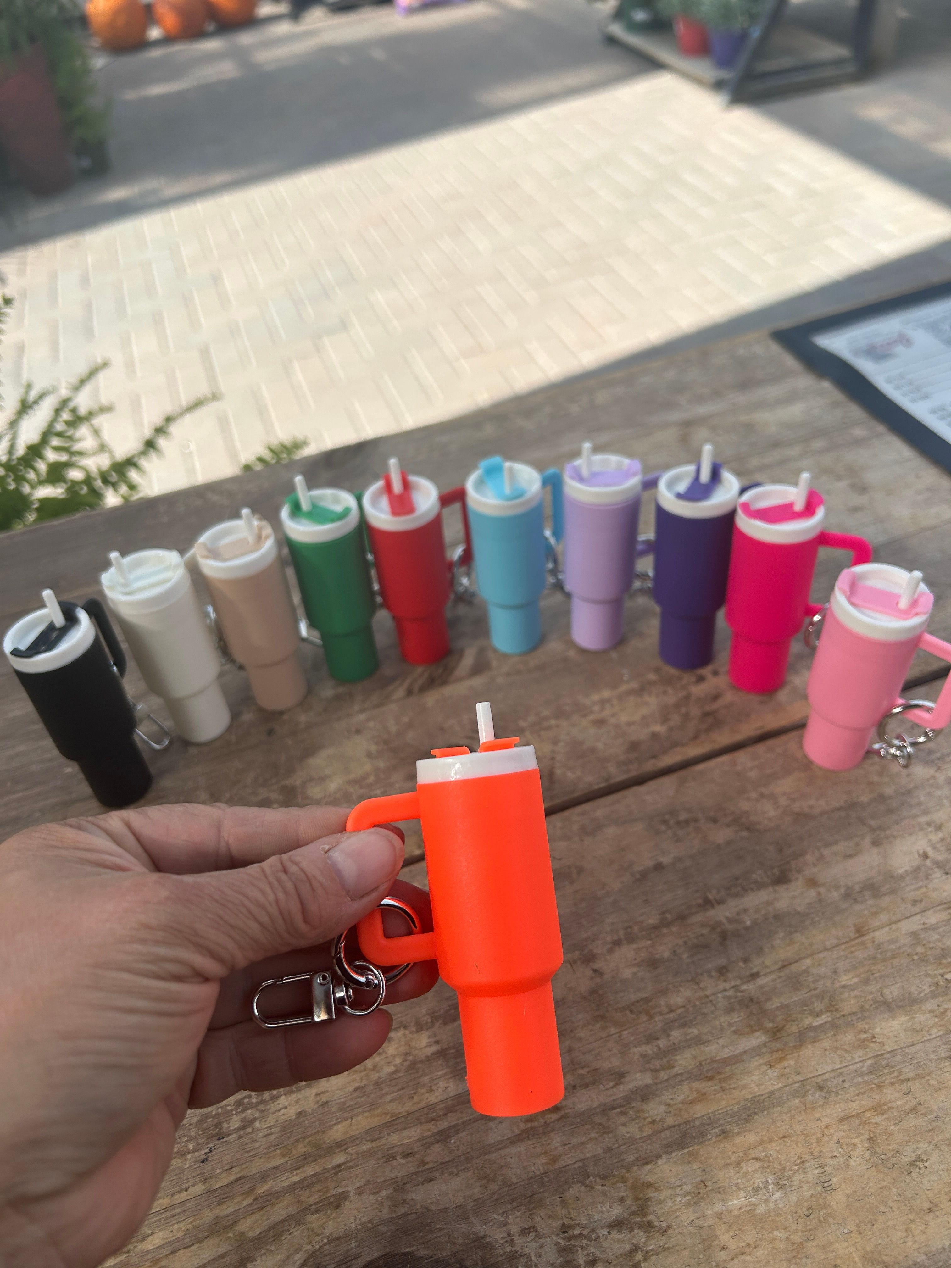 Mini Tumbler Keychain