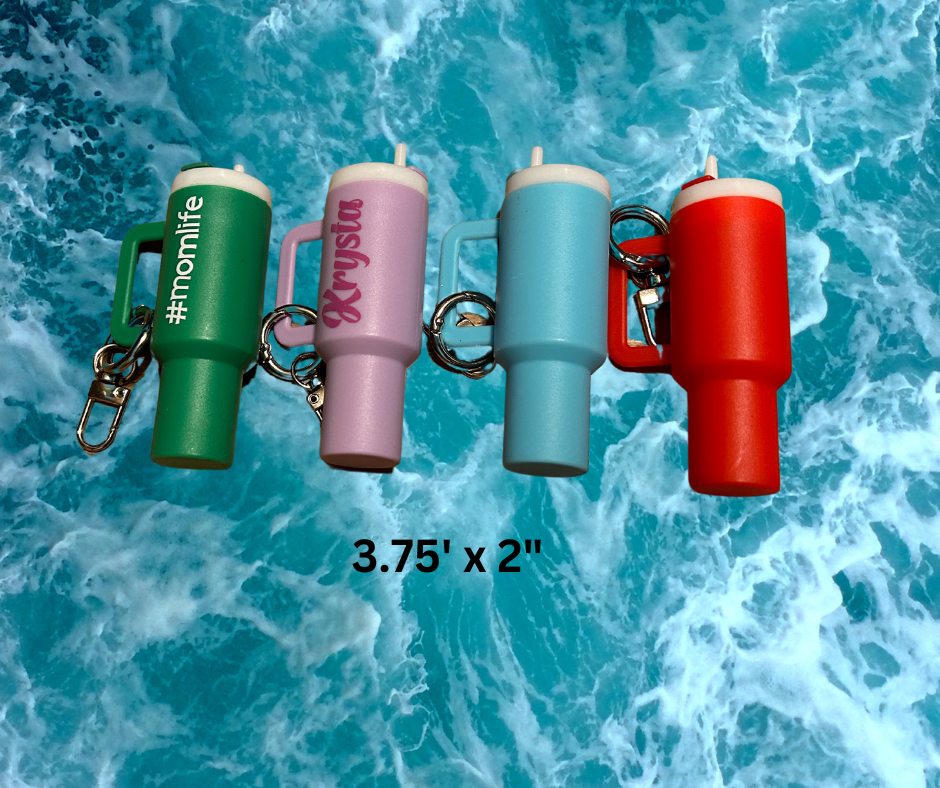 Thumbnail: Mini Tumbler keychain available colours
