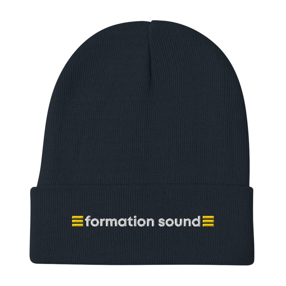 Thumbnail: Formation Sound Embroidered Beanie