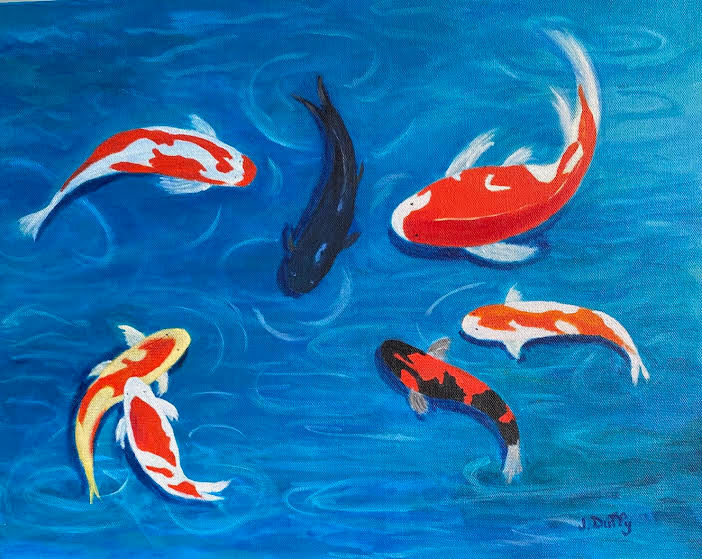 SOLD - Being Koi