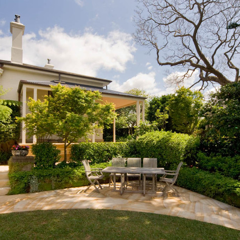 Shade provided by mature trees