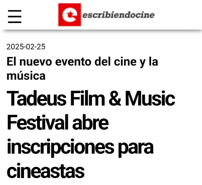 Escribiendo Cine