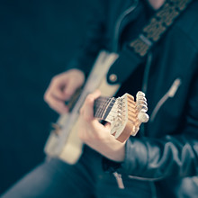 Playing Guitar