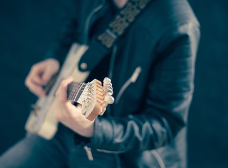 Playing Guitar