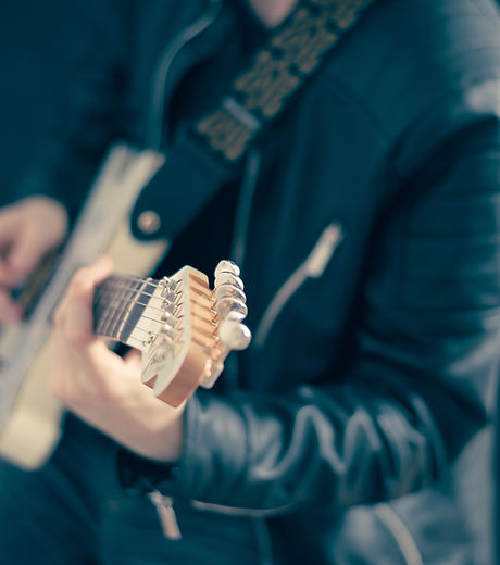 Playing Guitar