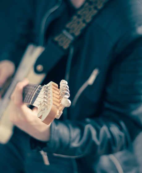 Playing Guitar