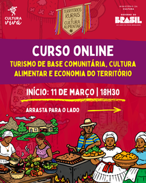 Pontão Territórios Rurais promove curso online sobre turismo comunitário e economia do território