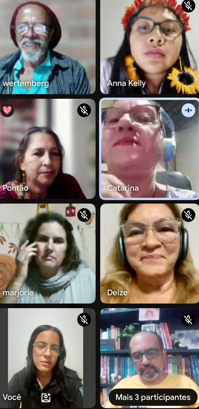 Pontão Territórios Rurais e Cultura Alimentar participam do Encontro Virtual dos Pontões de Cultura da Região Norte e dos Pontões Temáticos de Atuação Nacional, na última quinta-feira (7)