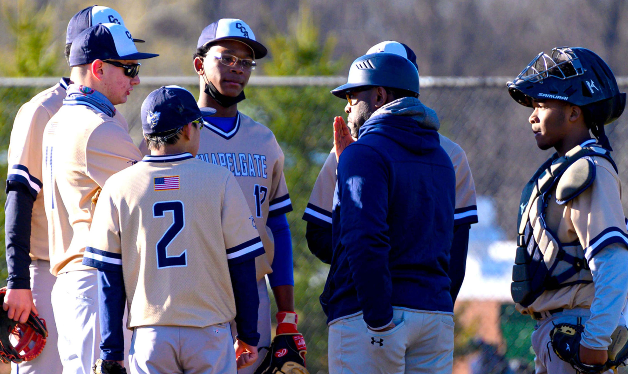 Coach Scott for a mound visit