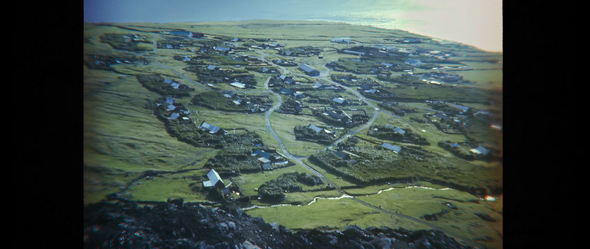 Tristan de Cunha in the 1970s from the documentary film Philosopher of the sea