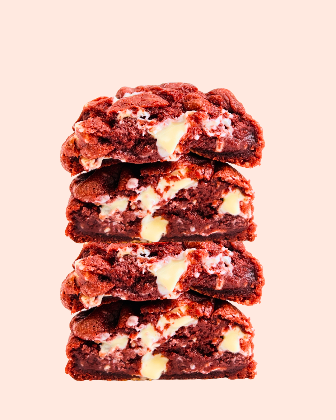Gluten Free Red Velvet NYC Cookie Stack