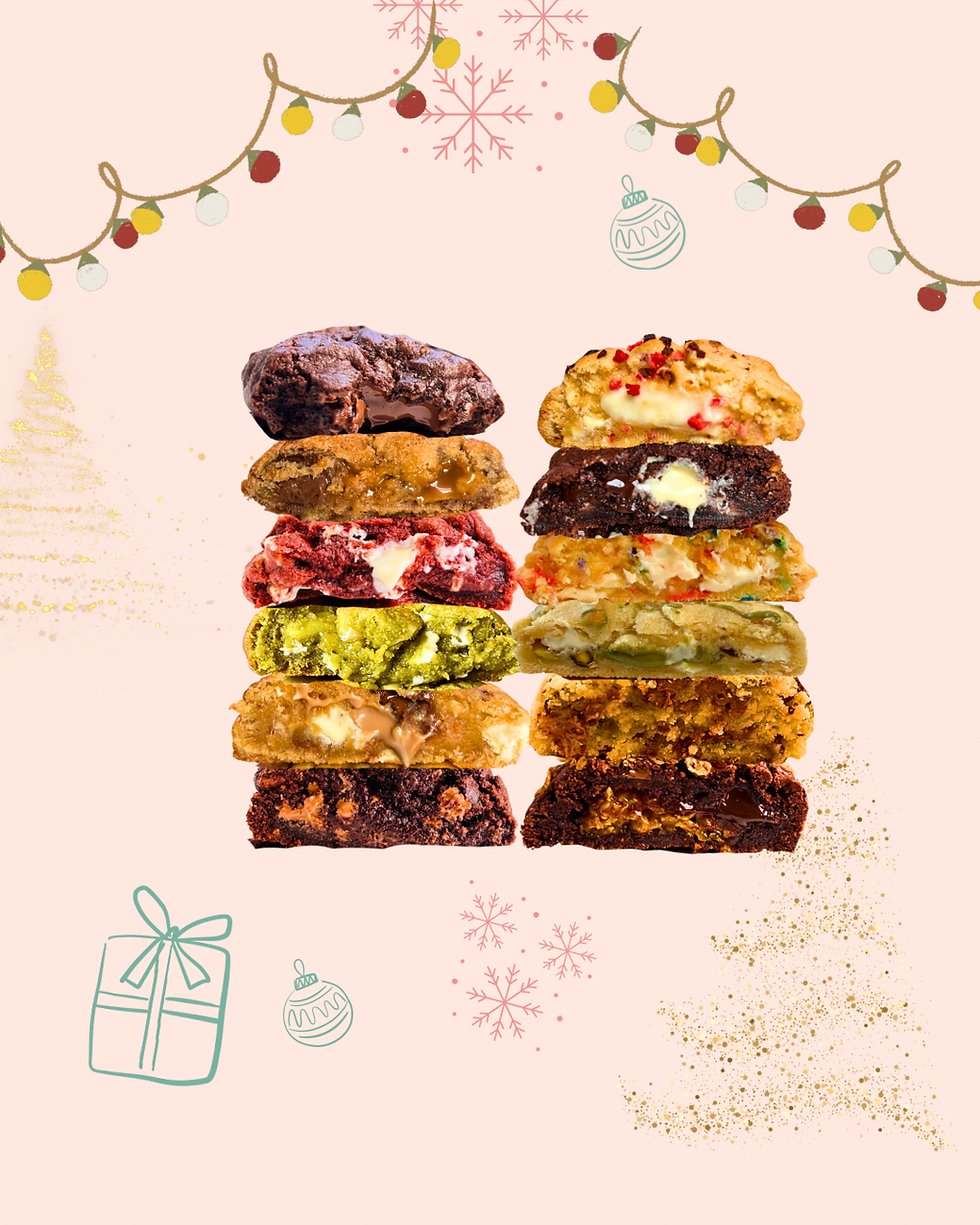 Christmas special gluten free cookie gift box