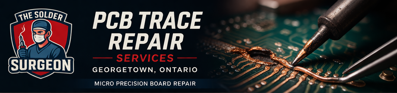 circuit board PCB trace repair