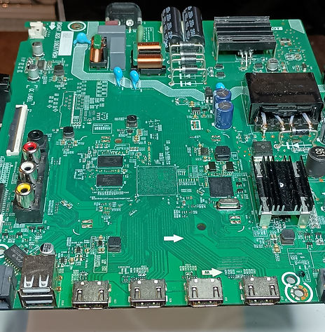 TV repaired in Georgetown - Main circuit board