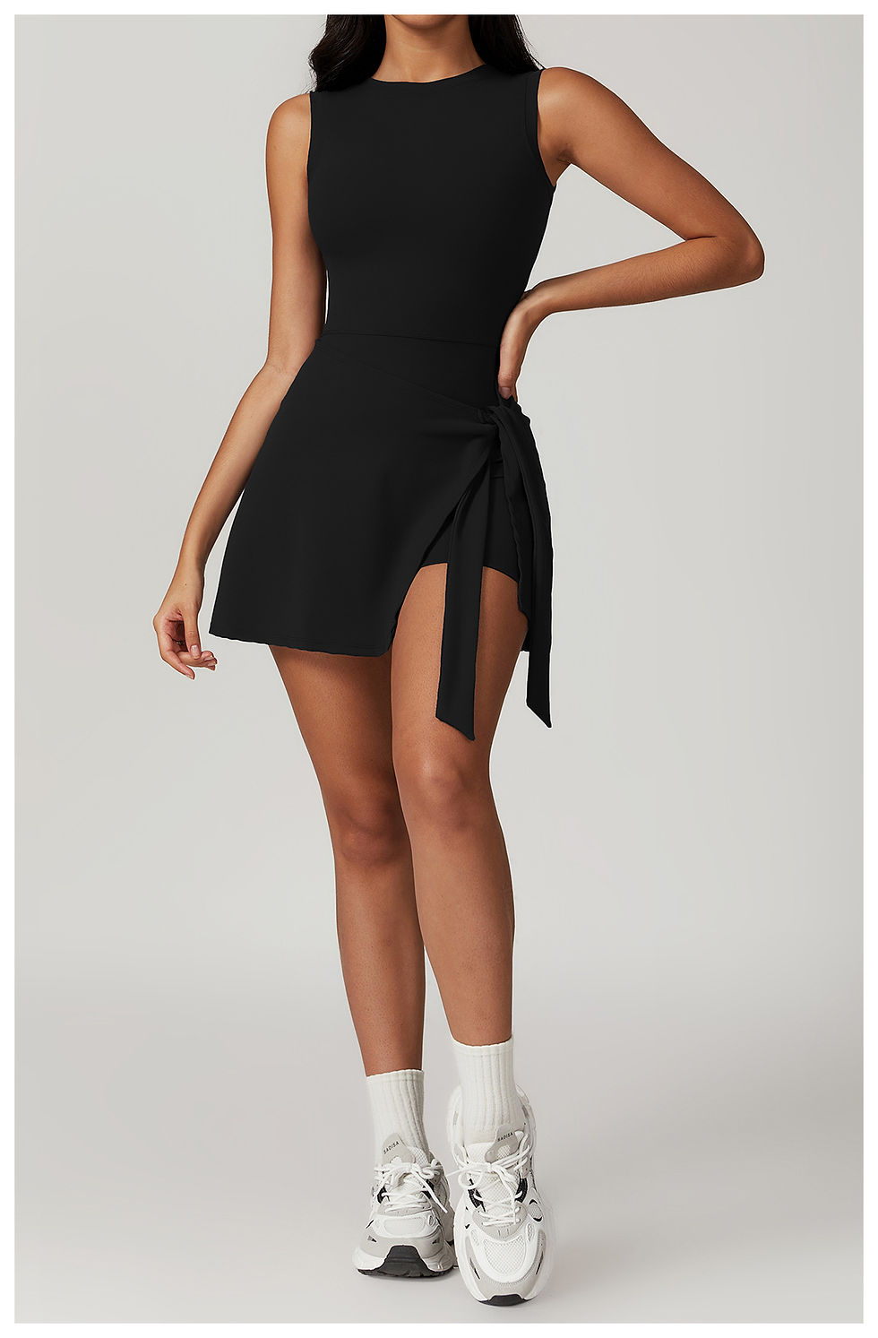 Thumbnail: Romper Backless Set Gym Sports Fitness Bodysuit Siamese Sportswear Women Clothes
