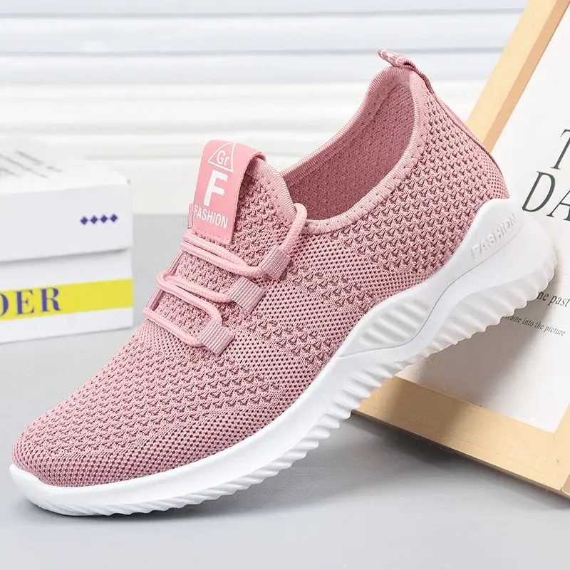 Thumbnail: 2023 Women's Casual Sneakers Summer Comfortable Breathable Platform Shoes Fashio