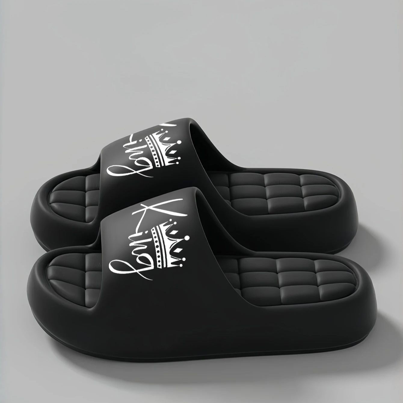New Casual Innovative Design King Unisex Eva Soft-Soled Lightweight Home Slipper
