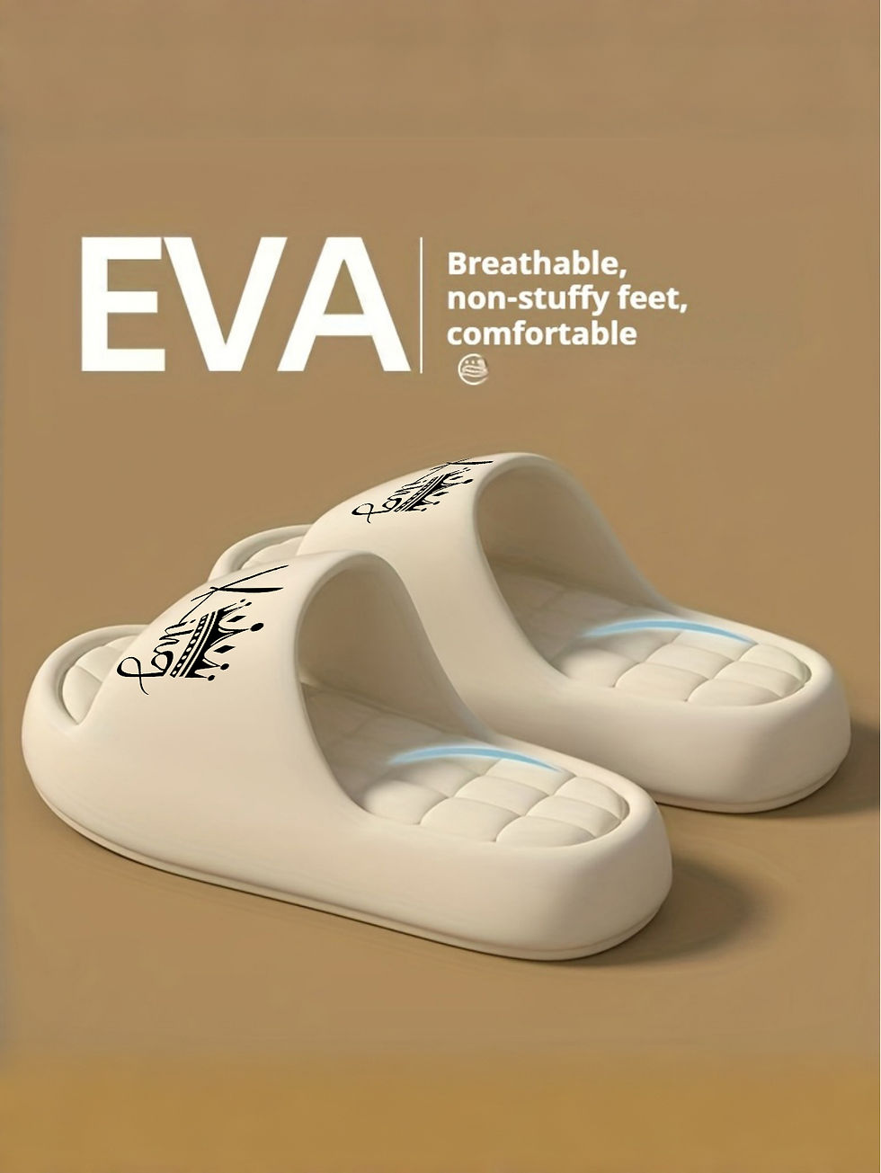 Thumbnail: New Casual Innovative Design King Unisex Eva Soft-Soled Lightweight Home Slipper