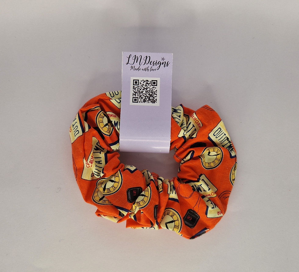 Back To The Future Scrunchie